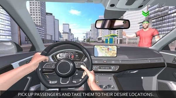 疯狂的出租车模拟器2021最新版(1)
