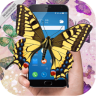 手机屏幕养一群蝴蝶