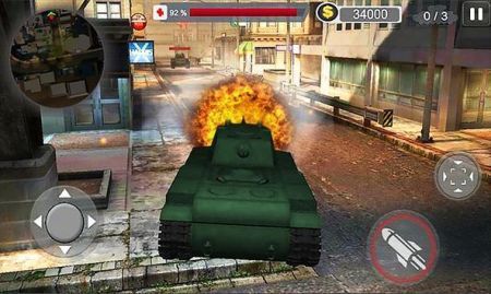 城市坦克战争3D(1)