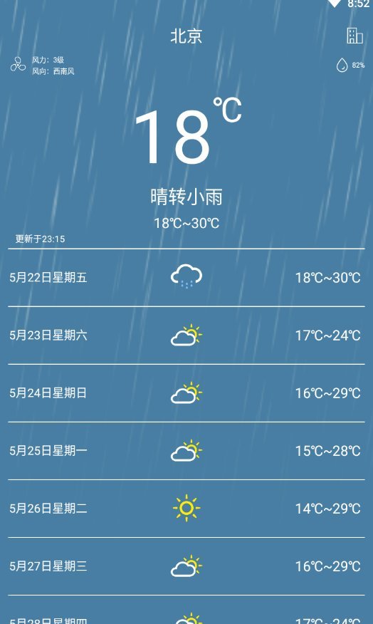 惠风天气App(4)